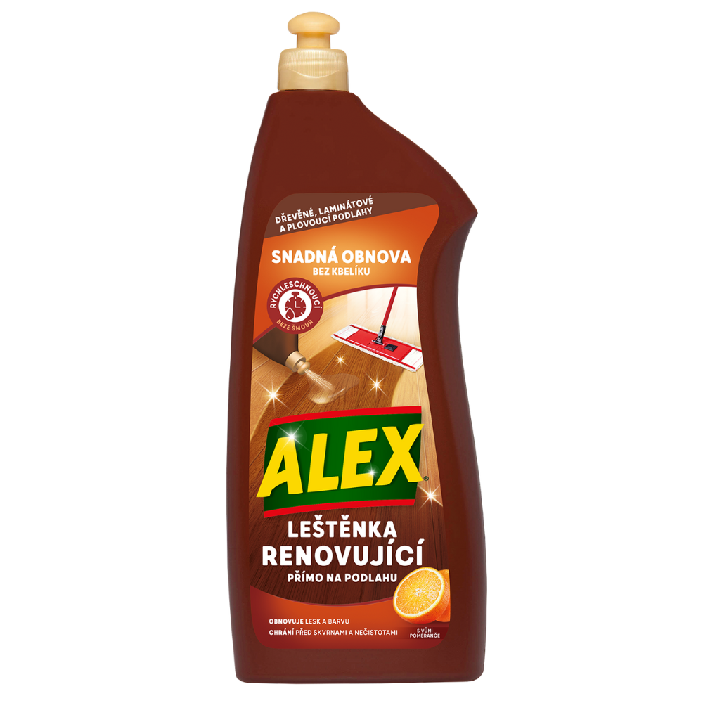 Alex renovující leštěnka 900 ml Dřevo a laminát