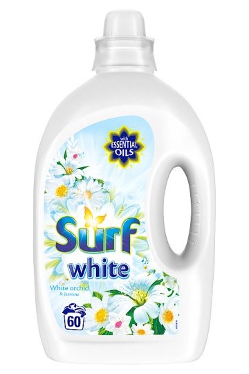 Surf gel 60 pracích dávek White Orchid & Jasmine 3 l