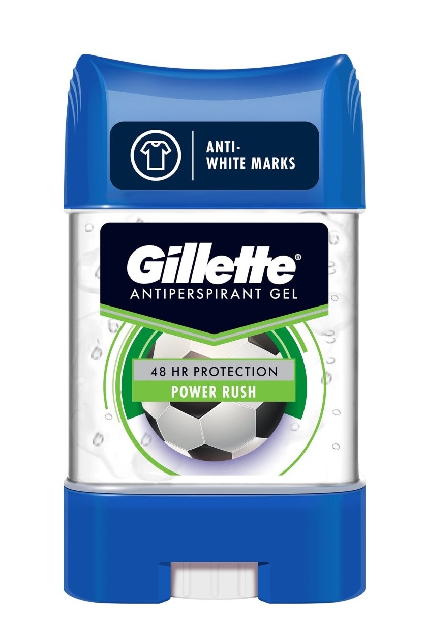 Gillette antiperspirant gel 70 ml Power Rush
