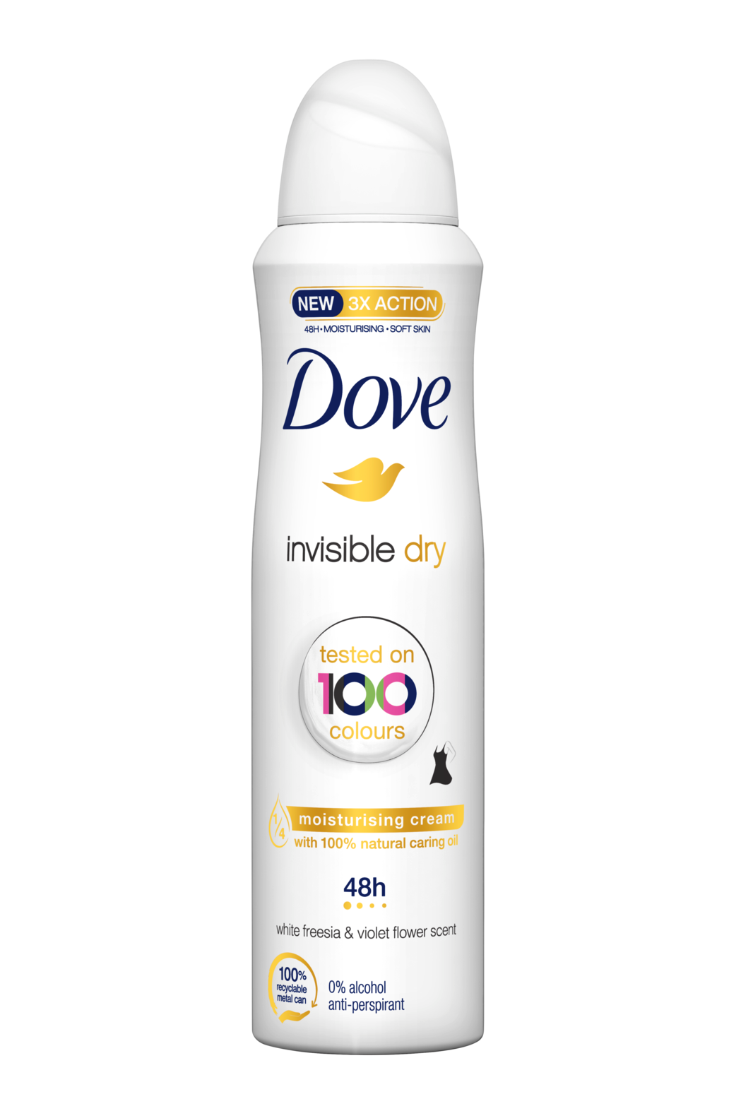 Dove deodorant spray antiperspirant 150 ml Invisible Dry