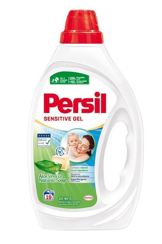 Persil gel 19 pracích dávek Sensitive 855 ml