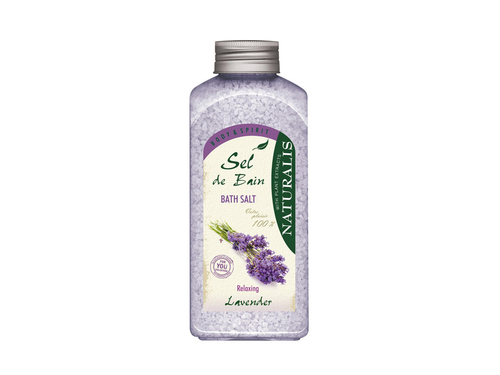 Naturalis koupelová sůl 1 kg Lavender relaxační 