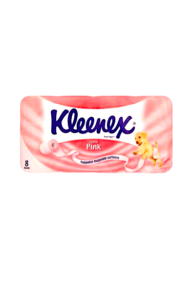 Kleenex toaletní papír 8 ks Pink 2-vrstvý
