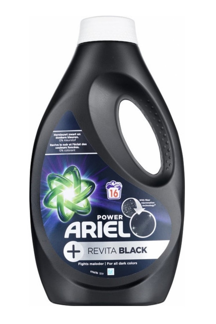Ariel gel 16 pracích dávek Revita Black 880 ml