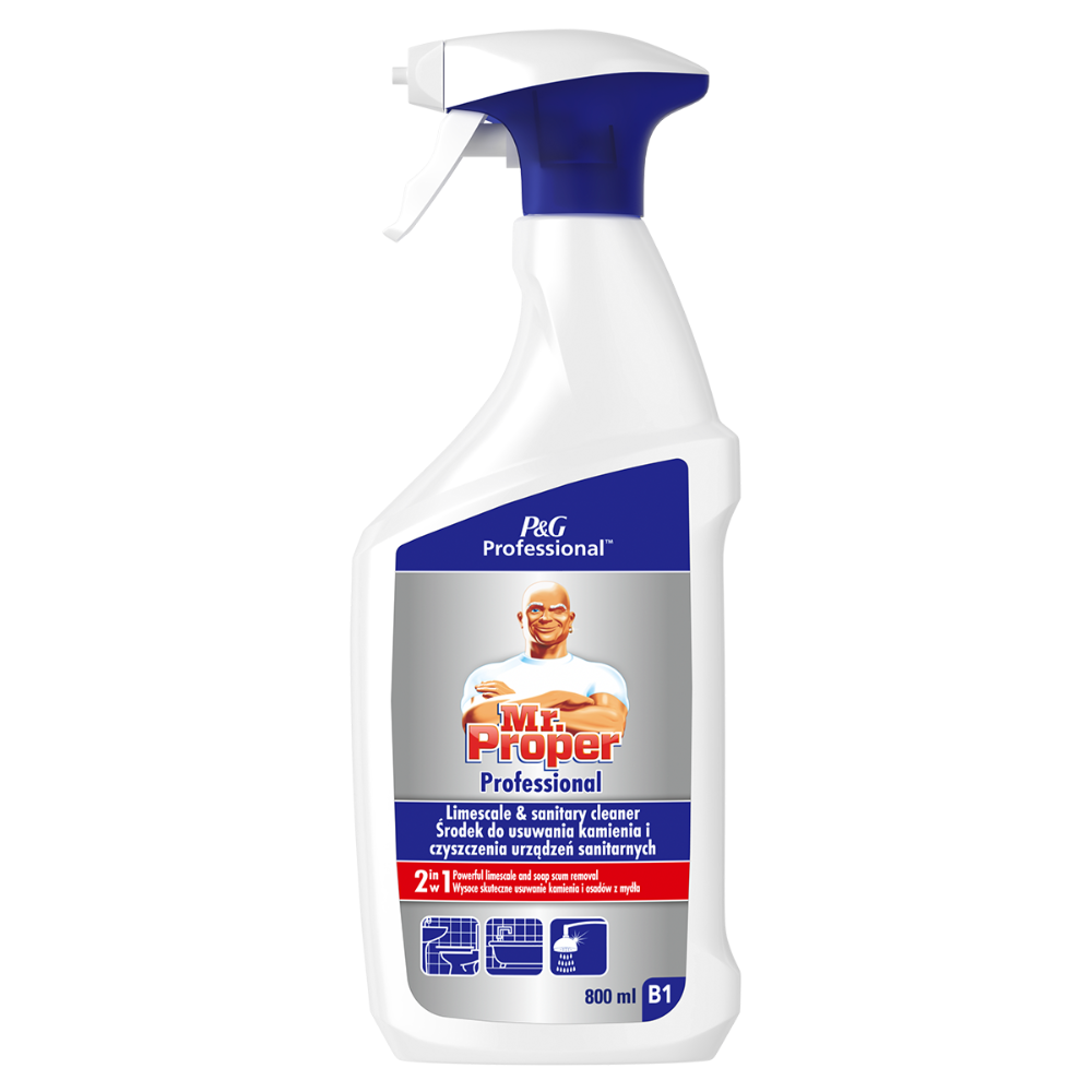 Mr. Proper čistič na koupelny 800 ml Professional