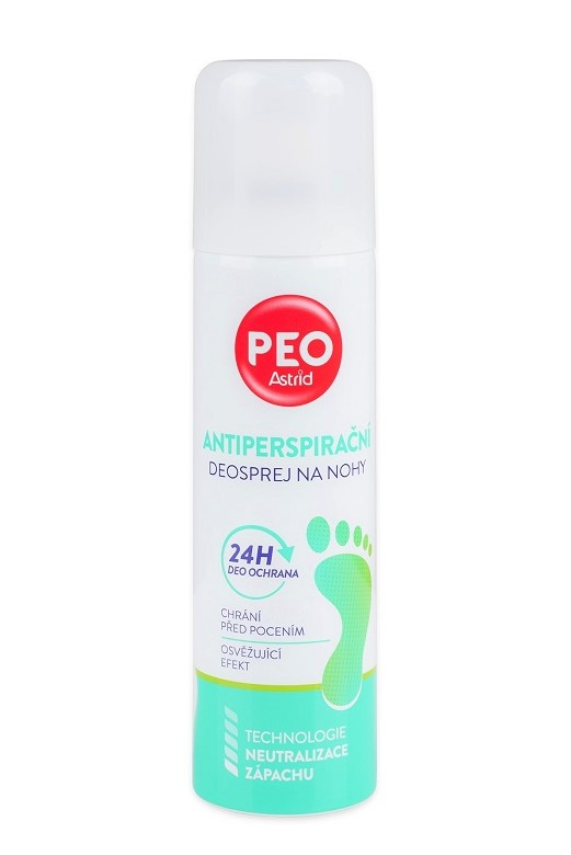 PEO antiperspirant spray na nohy 150 ml