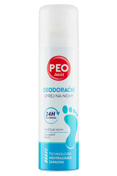 PEO deodorant osvěžující sprej na nohy 150 ml