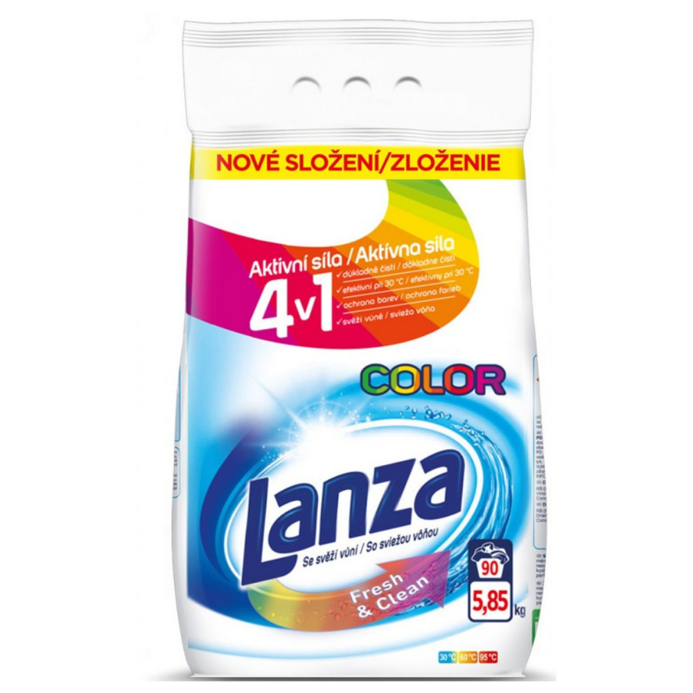 Lanza prací prášek 90 dávek Color 5,85 kg