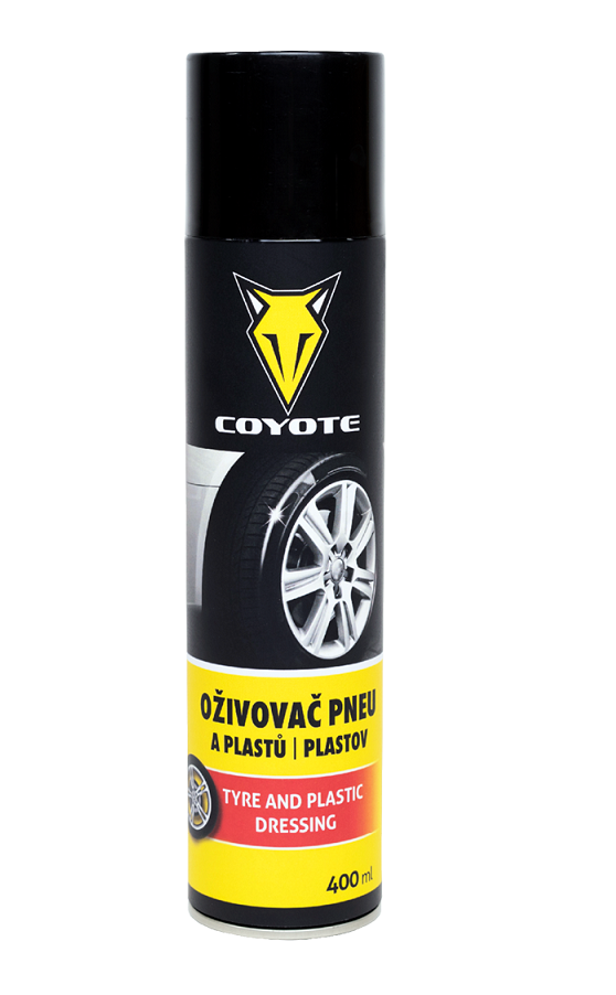 Coyote oživovač pneu a plastů 400ml