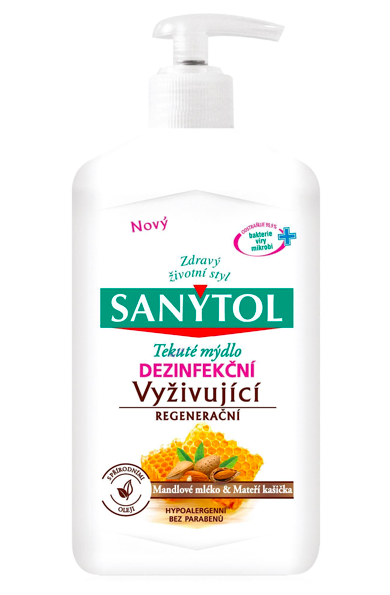 Sanytol dezinfekční tekuté mýdlo 250 ml Vyživující