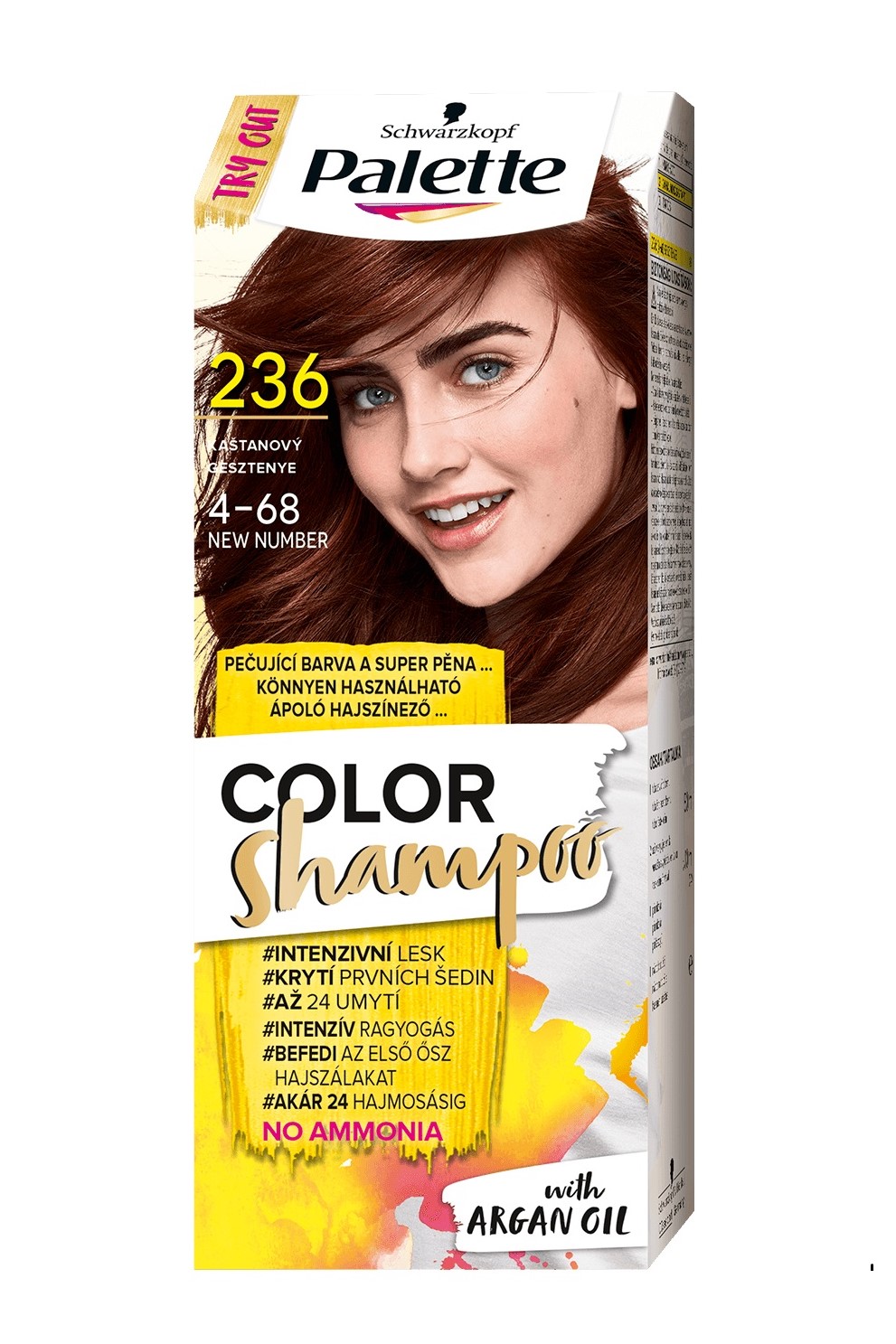 Palette Color Shampoo 4-68 (236) kaštanový