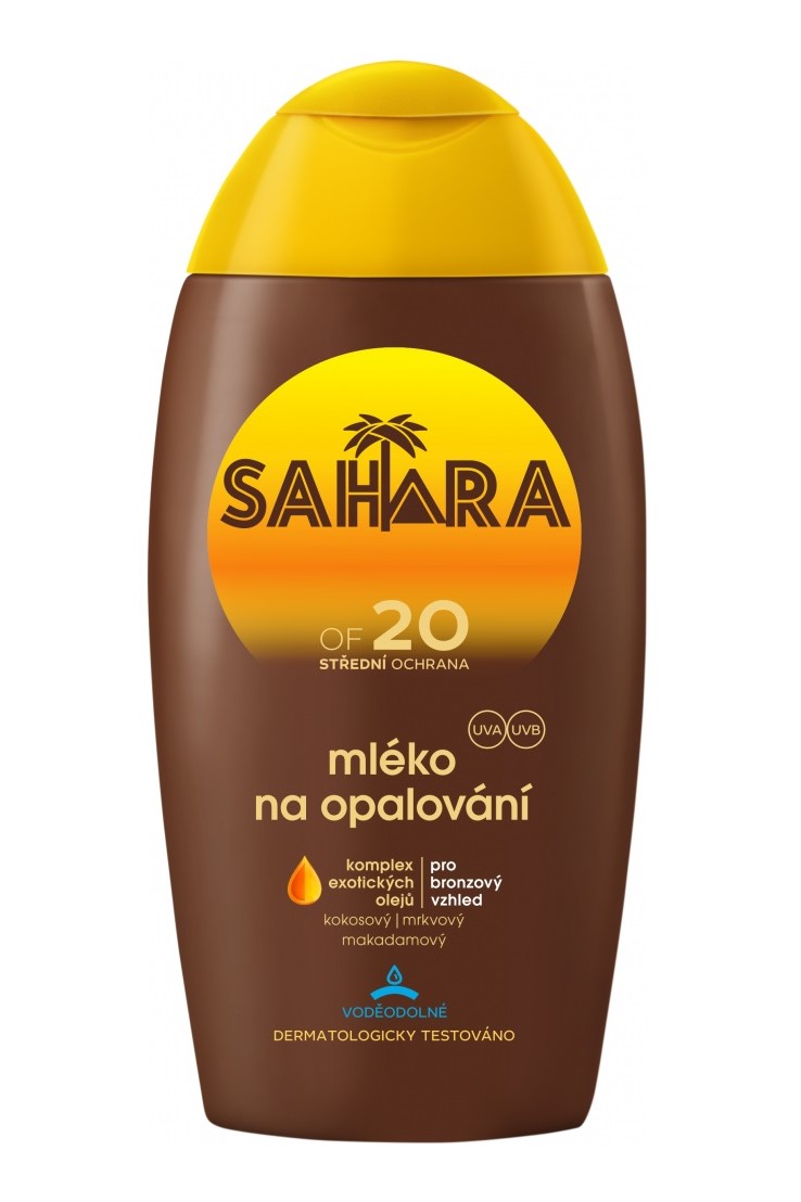 Sahara mléko na opalovaní 200 ml SPF20