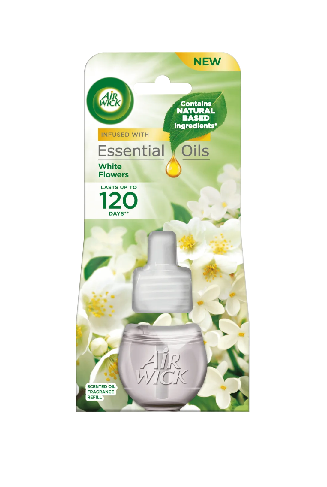 Air Wick Electric náplň 19 ml Essential Oils vůně Bílé květy