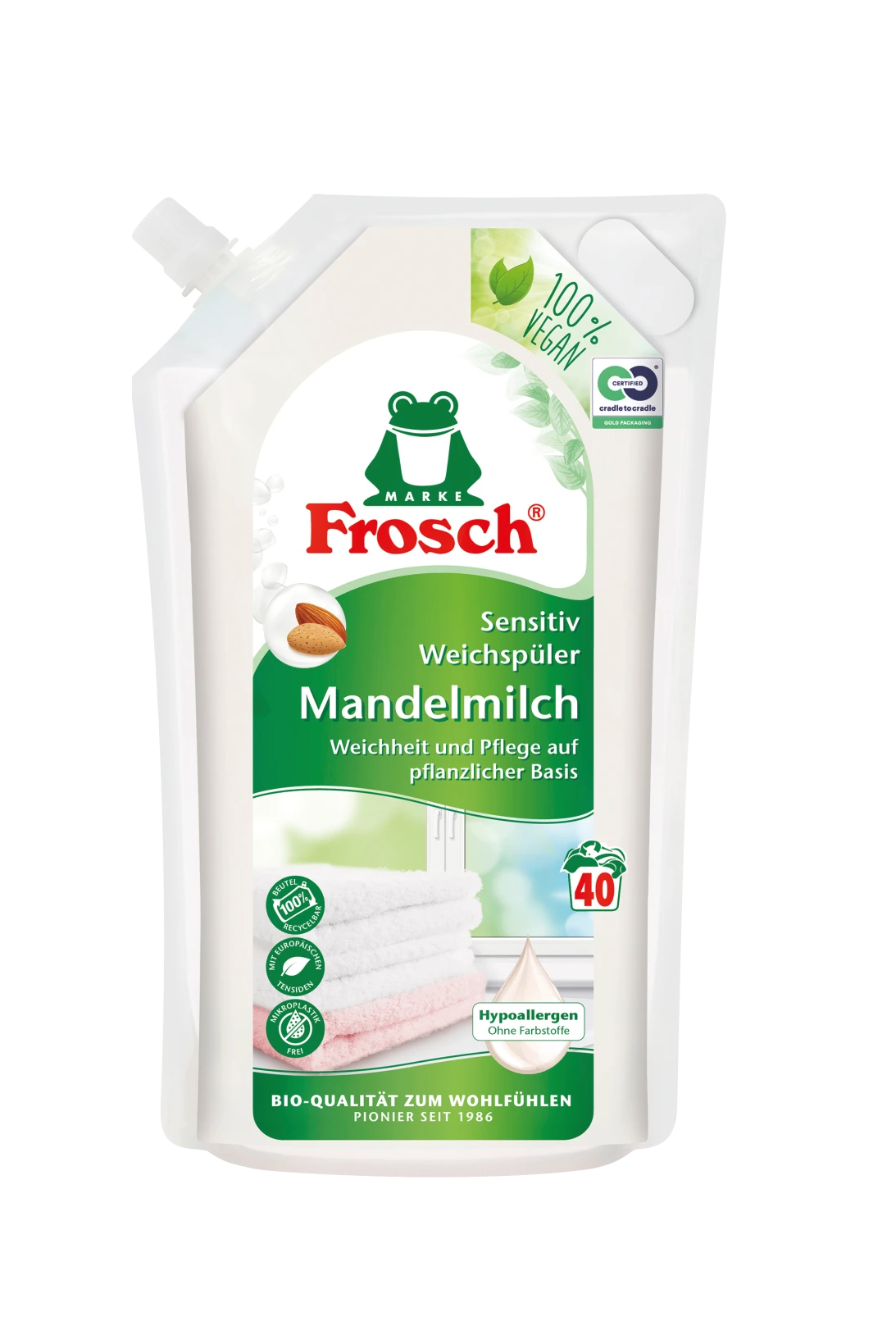 Frosch aviváž 40 dávek Mandlové mléko 1 l