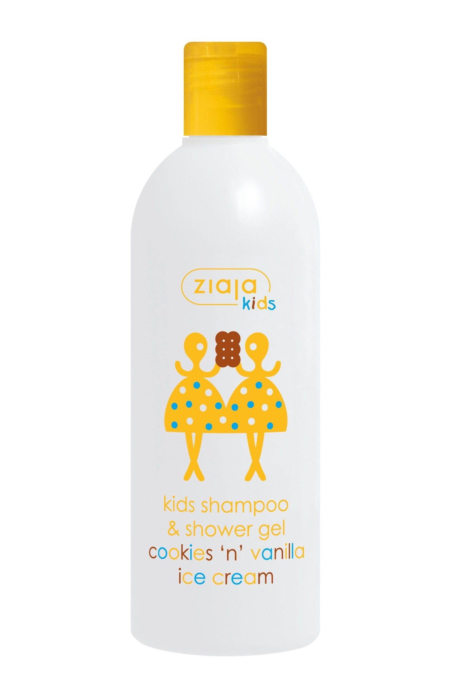 Ziaja Kids  2v1 šampon a sprchový gel 400 ml Cookies Vanilla Ice Cream