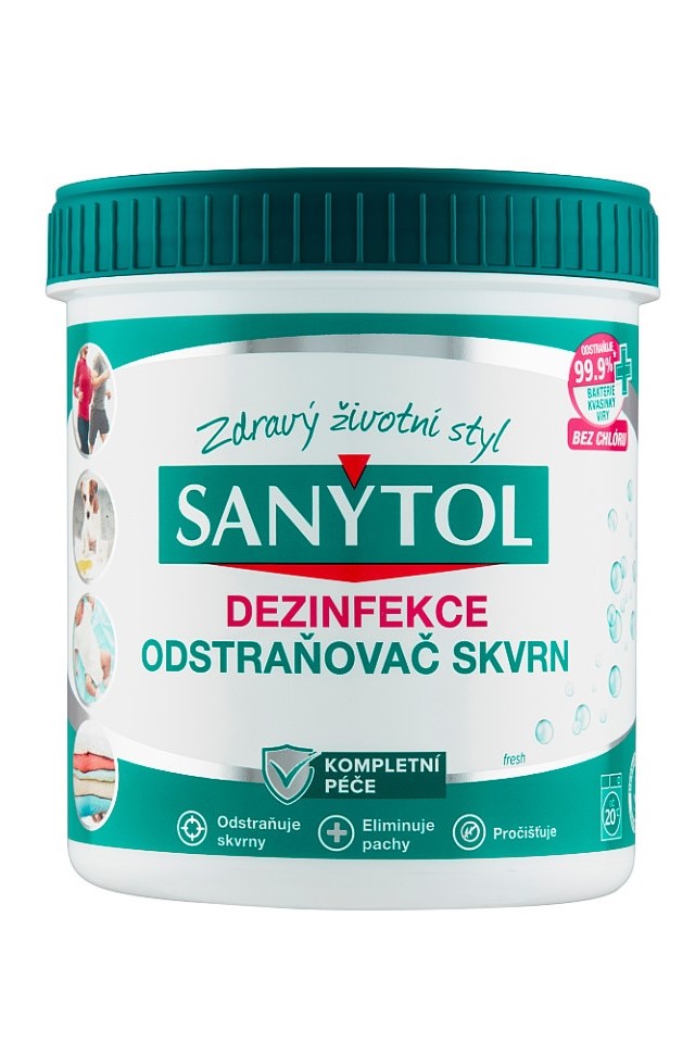 Sanytol dezinfekční odstraňovač skvrn 450 g
