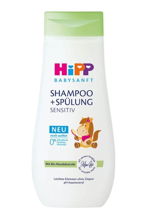 HiPP BabySanft dětský šampon + kondicionér 200 ml Sensitiv