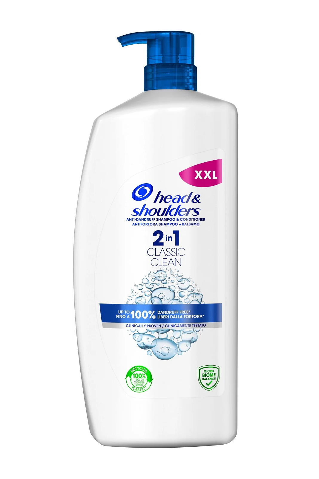 Head & Shoulders šampon 900 ml Classic Clean 2v1 XXL