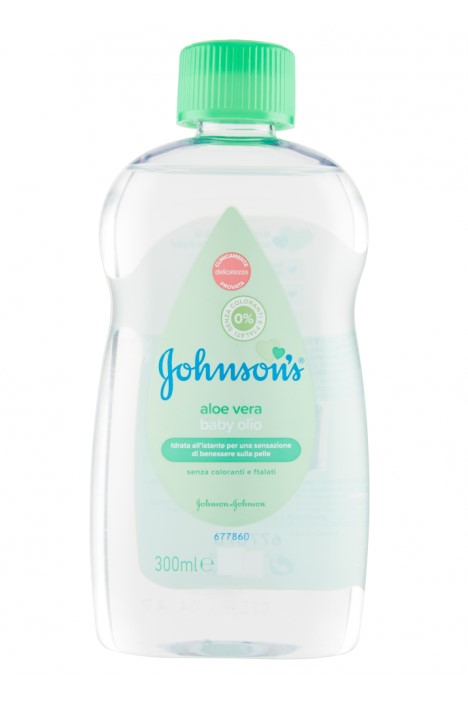 Johnson's Baby dětský olej 300 ml s aloe vera