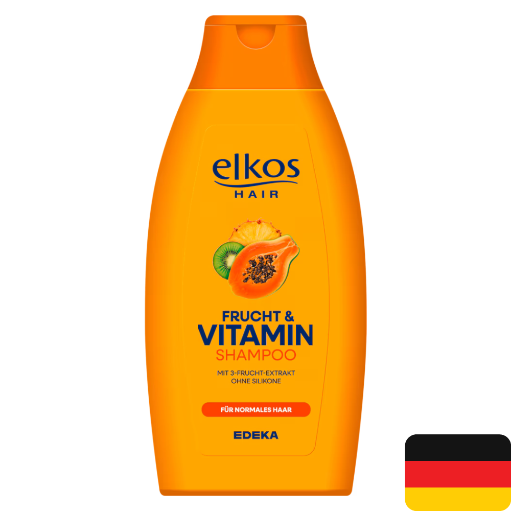 Elkos Hair šampon 500 ml Frucht & Vitamin