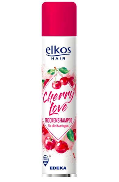 Elkos Hair suchý šampon 200 ml Cherry Love