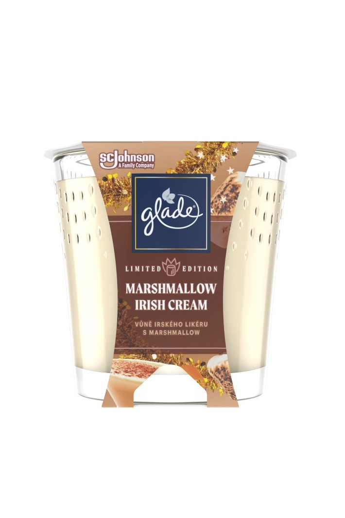 Glade svíčka 129 g Marshmallow Irish Cream