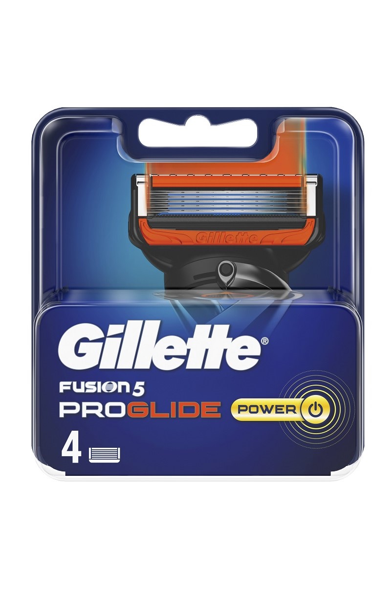 Gillette náhradní hlavice Fusion5 Proglide Power 4 ks
