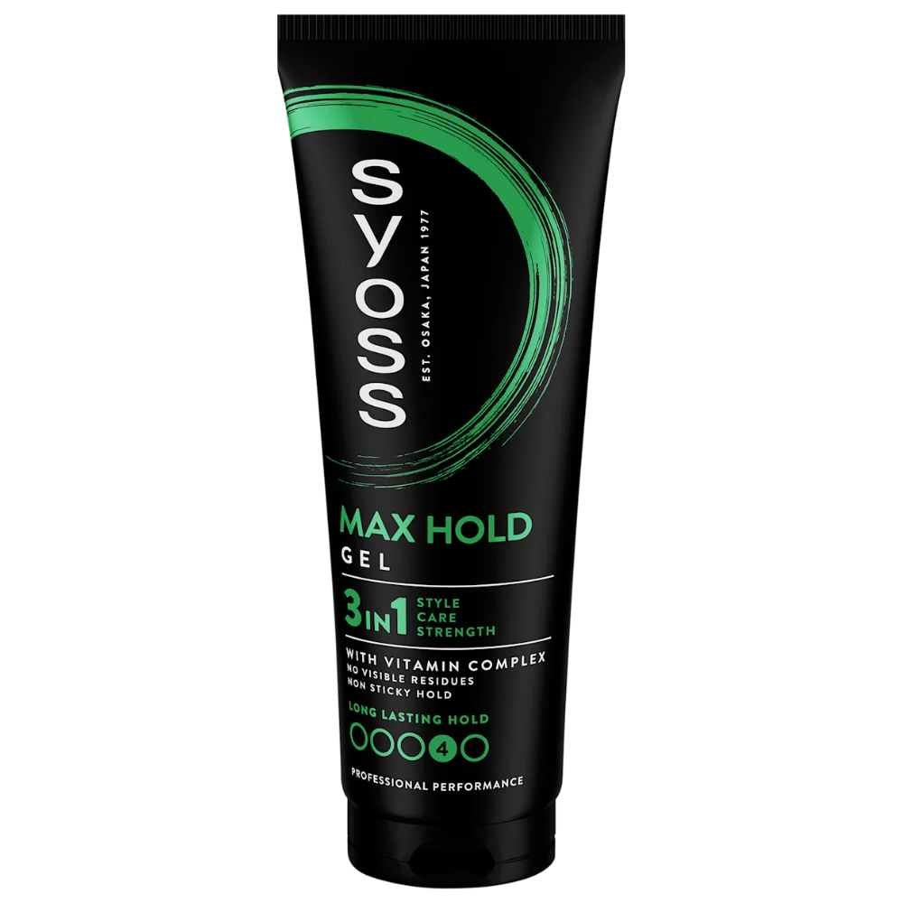 Syoss gel na vlasy 250 ml Max Hold 4