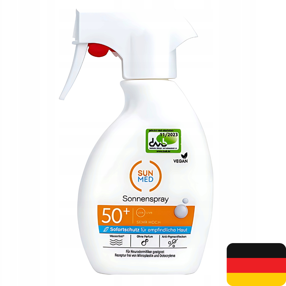 Sun Med opalovací mléko ve spreji SPF50+ 220 ml