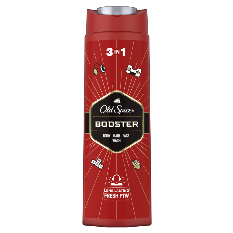 Old Spice sprchový gel 400 ml Booster 3v1