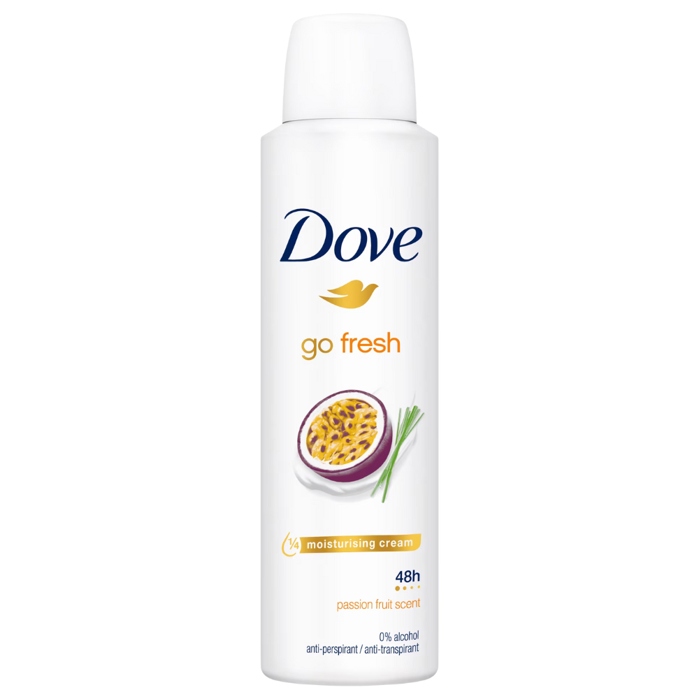 Dove antiperspirant sprej 150 ml Go Fresh Passion Fruit
