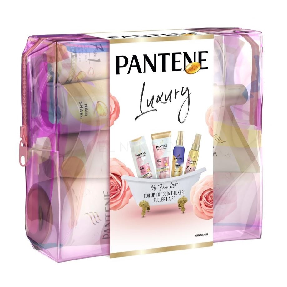 Pantene dárková kazeta Luxury (šampon + balzám + SOS sprej + olej)