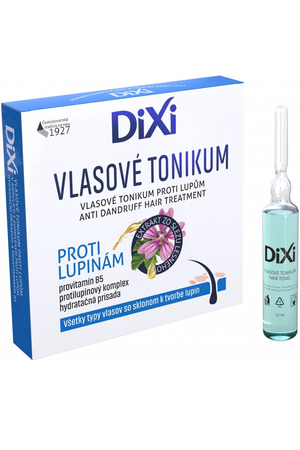 Dixi vlasové tonikum 6 x 10 ml Proti lupům