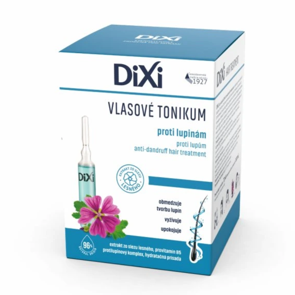 Dixi vlasové tonikum 7 x 10 ml Proti lupům