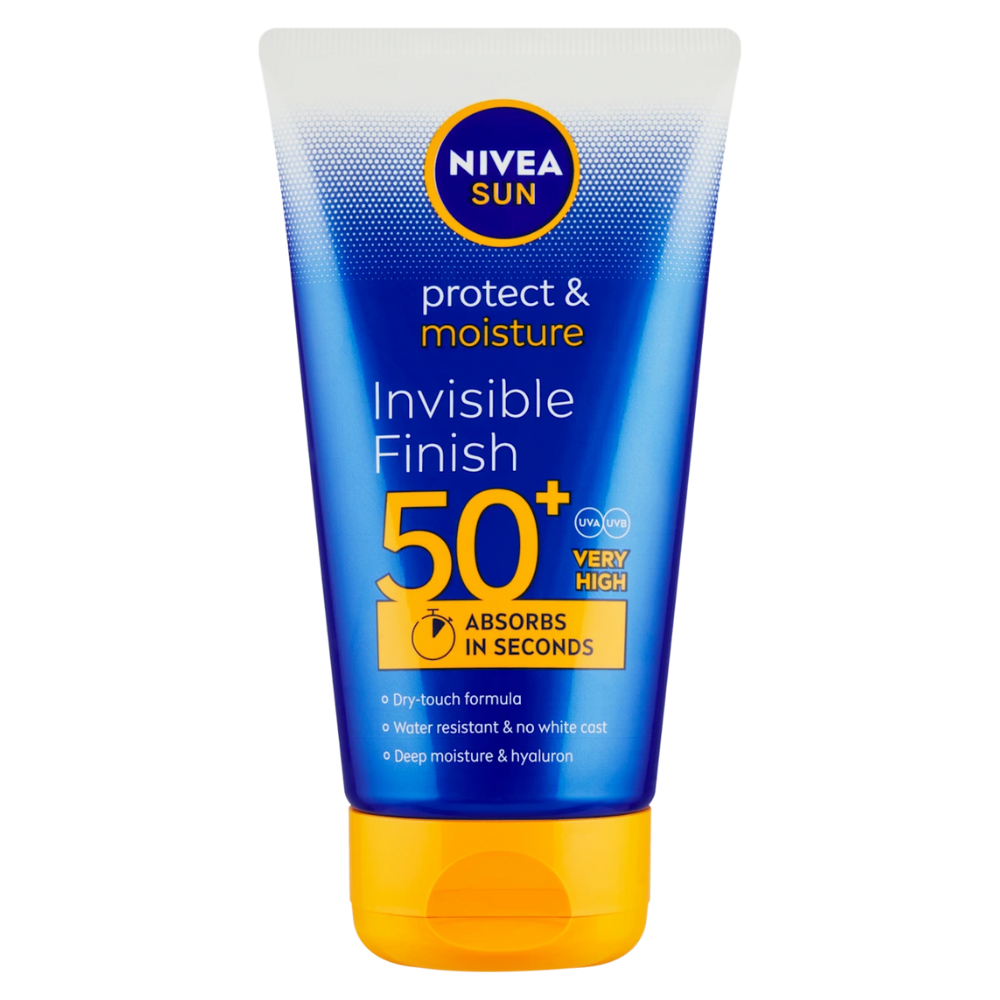 Nivea Sun Invisible Finish opalovací mléko SPF50+ 150 ml