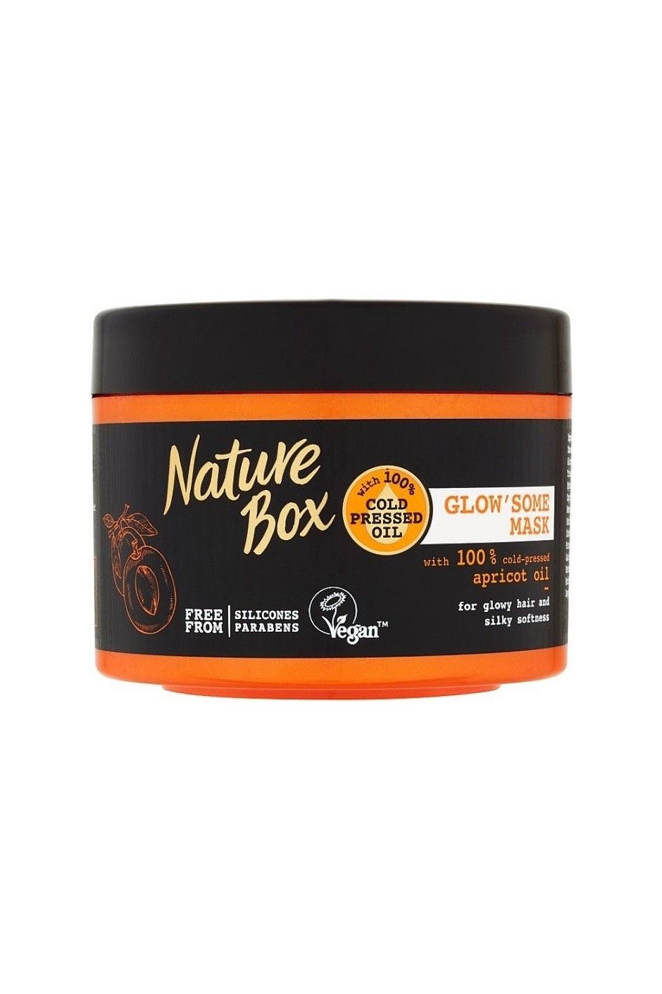 Nature Box maska na vlasy 200 ml Meruňkový olej