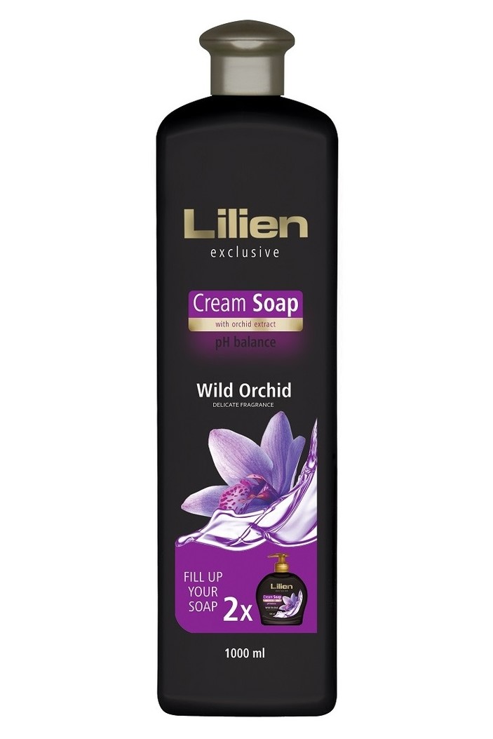 Lilien tekuté mýdlo 1 l Wild Orchid