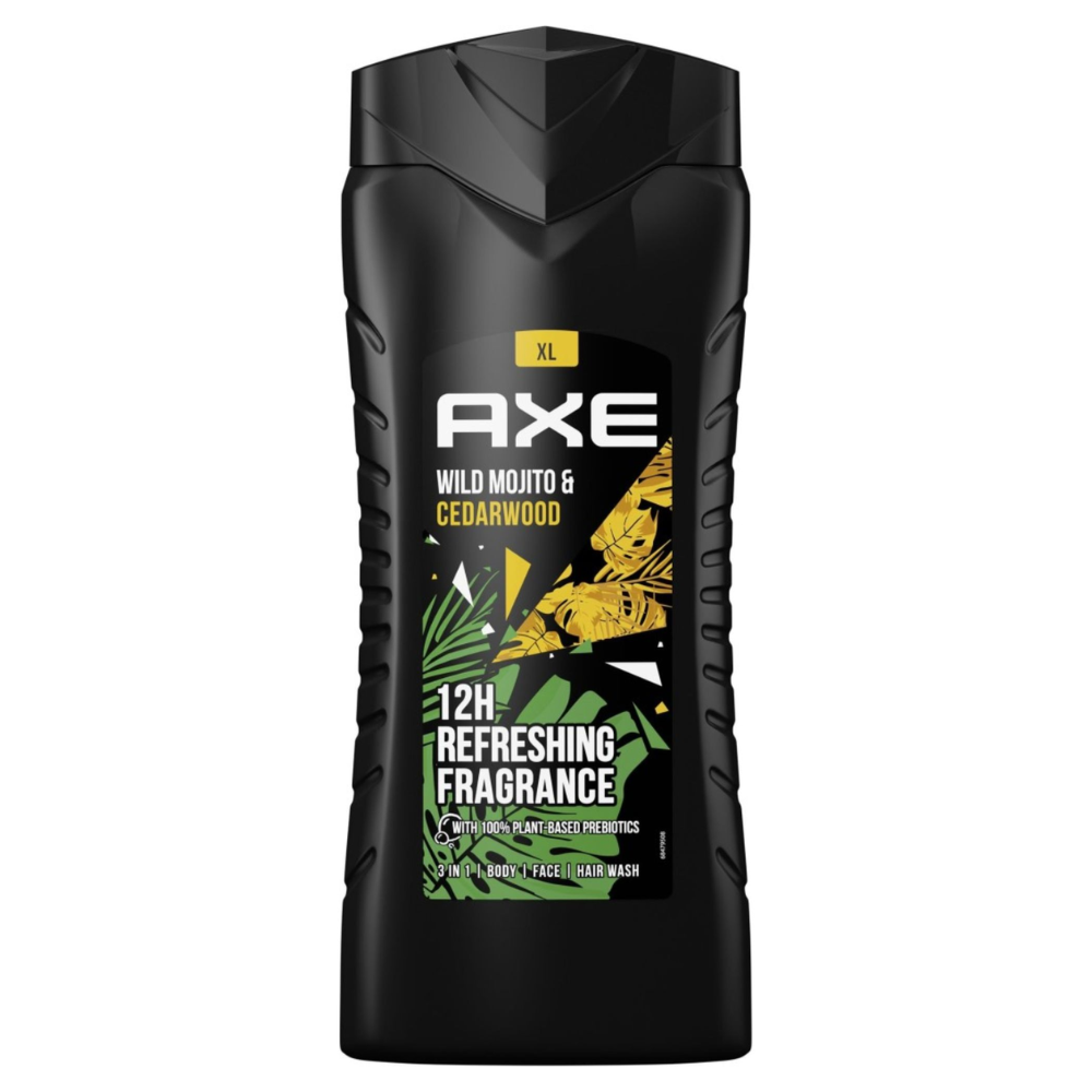Axe sprchový gel 400 ml Wild Mojito & Cedarwood 3v1