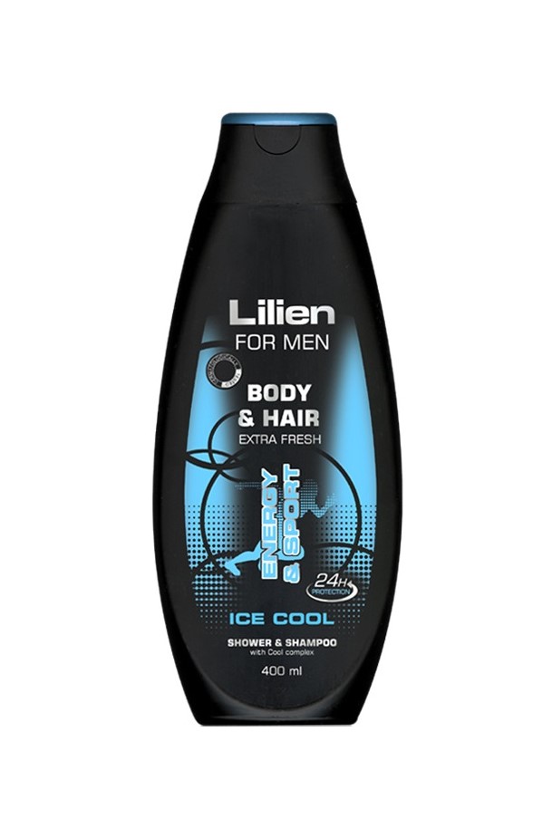 Lilien Men sprchový gel 400 ml Ice Cool 2v1