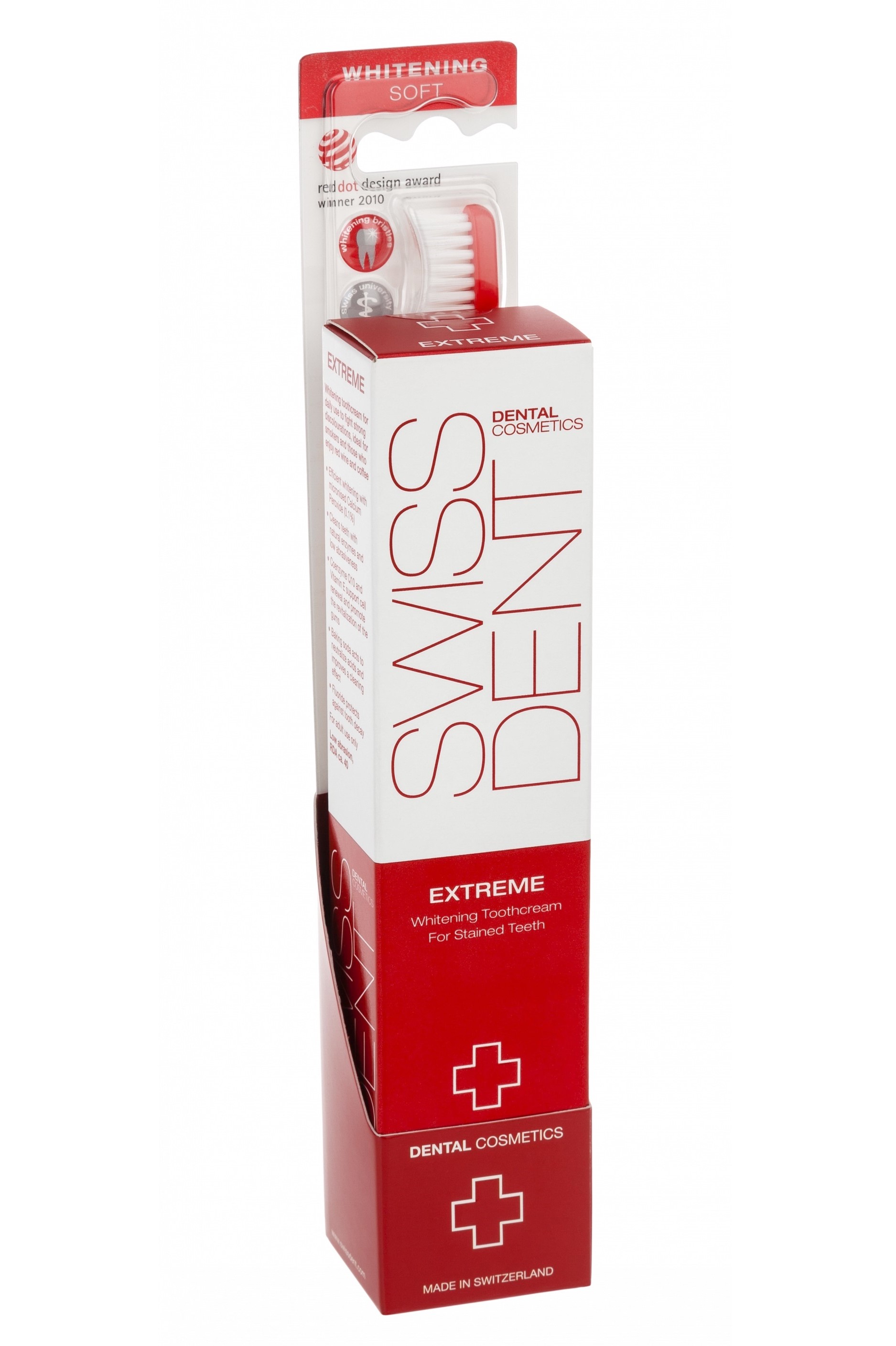 Swissdent set Extreme zubní pasta 50 ml + zubní kartáček