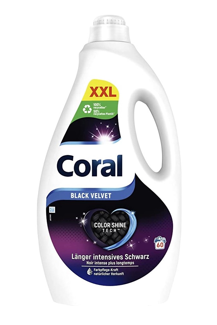 Coral gel 60 pracích dávek Black Velvet 3 l