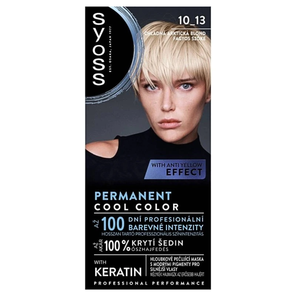 Syoss barva na vlasy Professional Performance 10-13 Chladná arktická blond