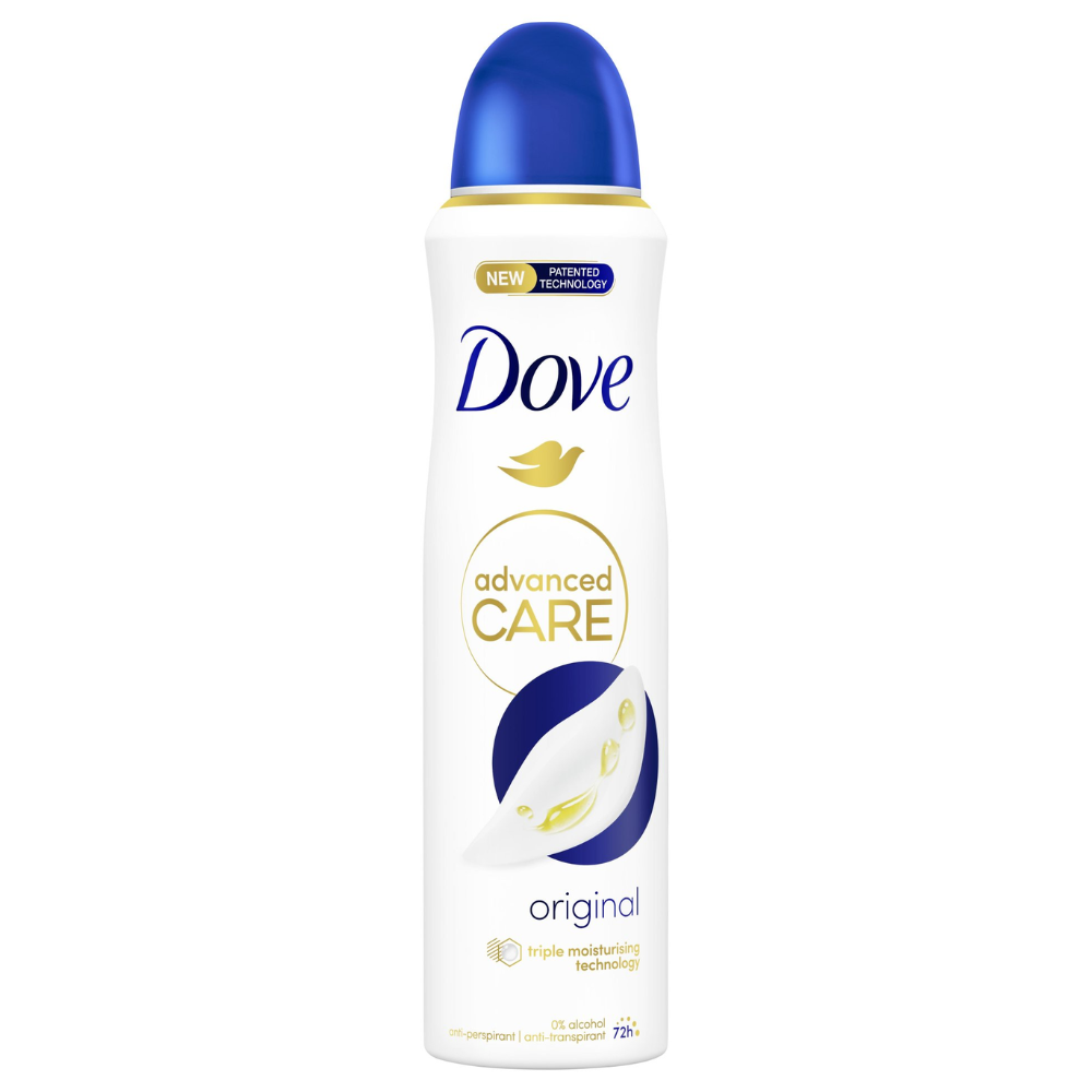 Dove antiperspirant sprej 150 ml Advanced Care Original
