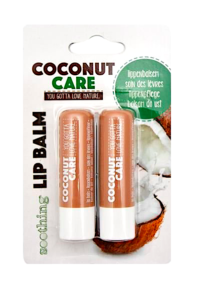 Coconut Care Balzám na rty 2 x 4,3 g