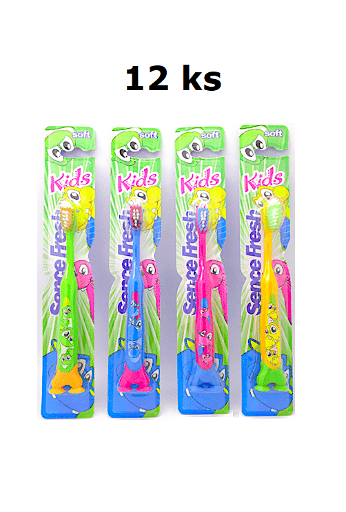 Sence fresh zubní kartáček Kids soft 12 ks
