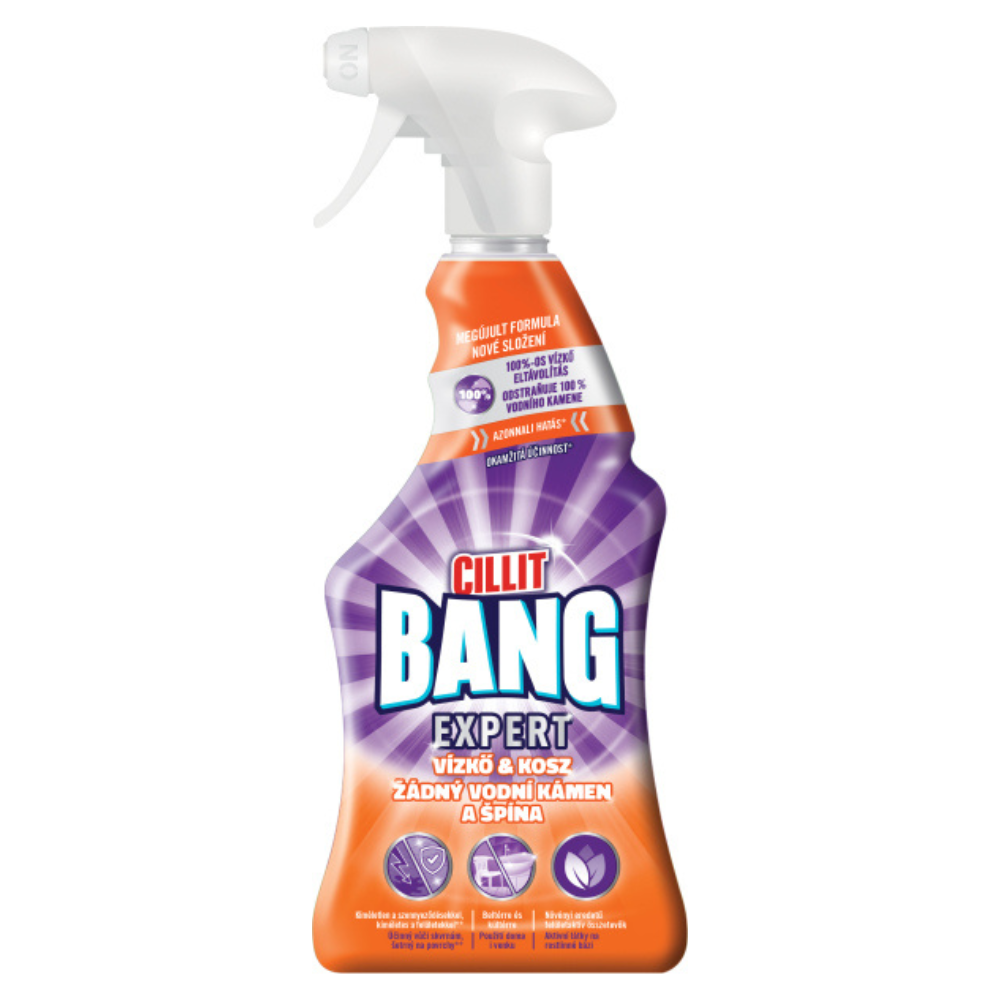 Cillit Bang ve spreji 750 ml žádný vodní kámen a špína
