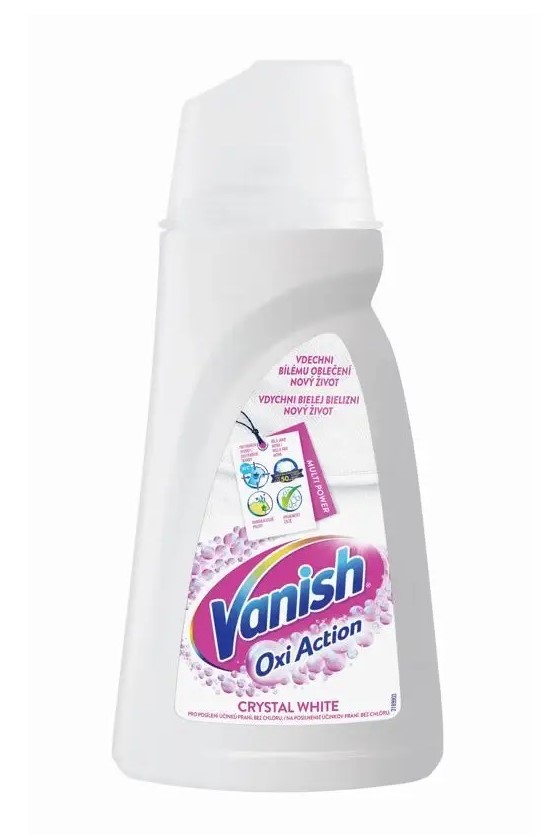 Vanish na skvrny Oxi Action 1 l White