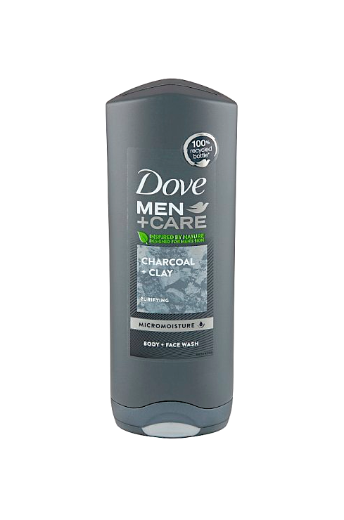 Dove Men+Care sprchový gel 250 ml Charcoal + Clay