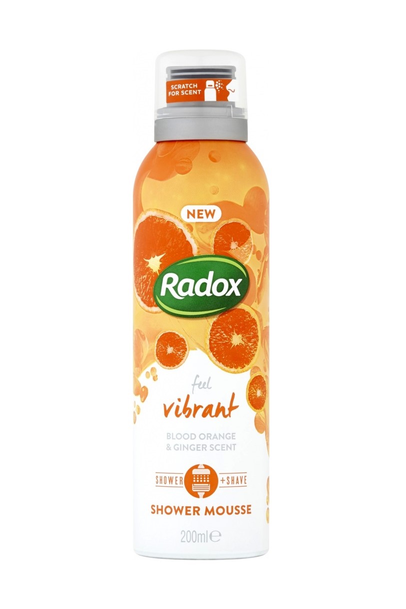 Radox sprchová pěna 200 ml Feel Vibrant