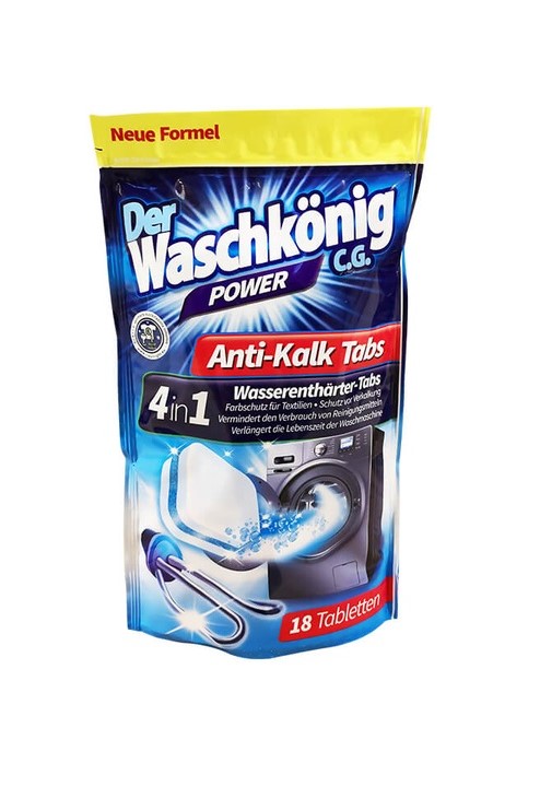 Waschkönig tablety proti vodnímu kameni 18 ks Anti-Kalk 
